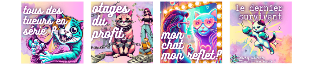 sur son podcast Lâchez les chats, Marion Ruffié vous partage plein de conseils en donnant la parole aux chats !