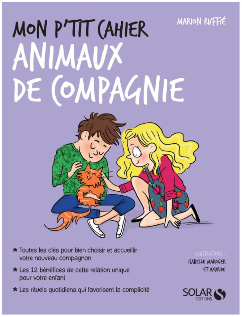 livre animaux de compagnie et enfant